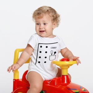 Baby Onesies PH Chef Career Baby Onesie 0-12 months Newborn Baby Boy Girl Cotton Profession Bodysuit Monthly Outfit