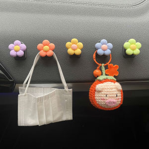 Đồ Trang Trí Ô Tô Dễ Thương Nhỏ Móc Treo Gắn Tường Đa Năng Ghế Ô Tô Phụ Kiện Xe Hơi Chất Liệu Nhựa Kiểu Dáng Dán