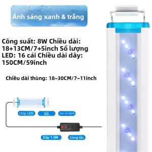 Mở rộng không thấm nước Clip trên đèn cho bể cá siêu mỏng LED Aquarium chiếu sáng nhà máy thủy sản ánh sáng