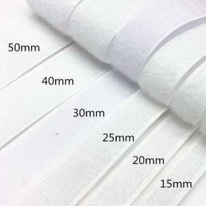 Heavy Duty Nylon Hook and Loop Tape 10M/Pair 20mm 50mm Width for Sewing or Sticking DIY Projects