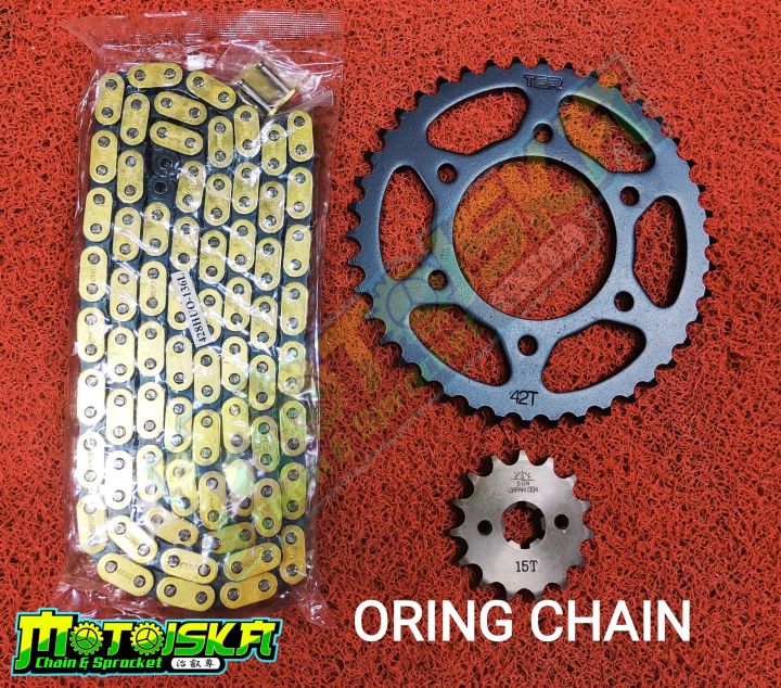 Yamaha R15M V4 XSR 155 R15 V3 MT 15 Chain & Sprocket set Lazada PH