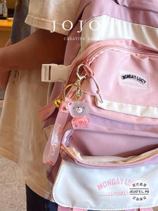 Adorable Resin Bear Keychain Creative Glass Doll Key Holder JOJOS L. PD.kua Festive Gift Metal Material