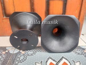 HORN TWEETER TASSO UK 175x175 TINGGI 13CM DRAT BAUT DIRAL ALMUNIUM