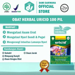 Uricid Pil asam urat Flu Tulang Rematik