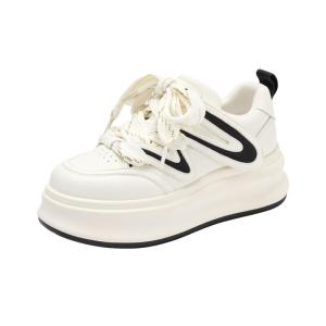 Josiny | Trendy Leopard Print Sport Shoes Thick Sole