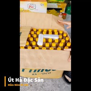 Mắm Nêm Dì Cẩn Chai 500gr Đặc Sản Đà Nẵng Hương Vị Đậm Đà Thơm Ngon - Út Hà Đặc Sản