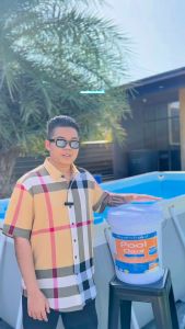 คลอรีน 90% คลอรีนสระว่ายน้ำ TCCA 90% เกรดพรีเมี่ยม Hydrolized Pool Clear l ไฮโดรไลซ์ พลู เคลียร์ 20kg