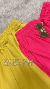 Celana Kulot Rayon: Desain Simpel dan Nyaman untuk Wanita