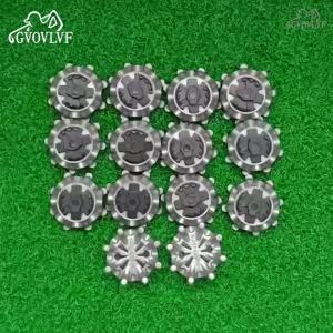 Bộ 14 Đinh Tán Giày Golf Mới Có Khe Cắm Thẻ Bền Chống Mài Mòn Chắc Chắn Phụ Kiện Golf Giúp Tăng Cường Độ Bám Và Hiệu Suất.