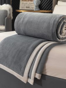 Khăn Trải Giường Lông Cừu Sữa Dùng Cho Phòng Làm Đẹp Khăn Lót Giường Khăn Lông Cừu Khăn Lông Cừu Polyester Dùng Cho Mùa Hè