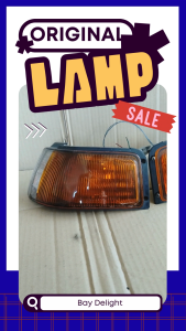 【100% JAPAN Original】Mazda Familia Interplay 1.5 BG5P1991–1994 Front Corner Light Turn Signal Light Angle Lamp 转向灯