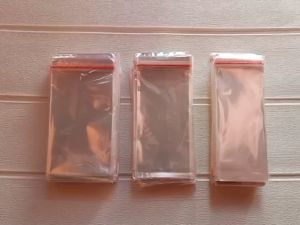 Plastik OPP One Sheet Seal/Lem 9 x 20Cm Plastik Kue Basah Lembaran Seal Bening 100 Lembar