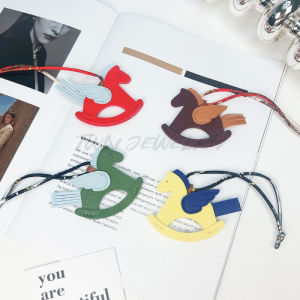 Fashion Cute Pegasus Rocking a horse Car Keychain Bag Pendant Women Bag decoration Girl Gifts Accessories