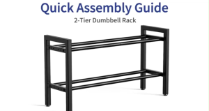 Dumbbell Rack Stand Kettlebell And Dumbbell Rack Home Gym Rack Stand 2 Tier Dumbbell Rack Stand Adjustable Dumbbell Stand Fitness Equipment Sorting Rack Space-saving