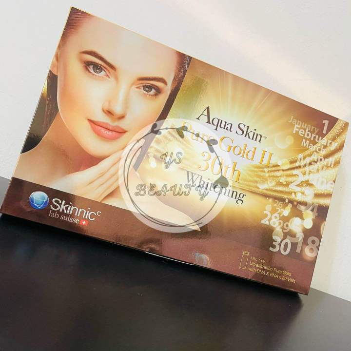 Aqua Skin Pure Gold II 30th Whitening | Lazada