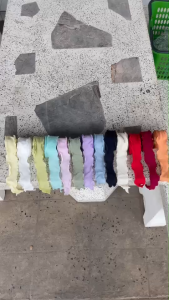 ริบบิ้นผ้าย่น ริบบิ้นผ้าลินิน หน้ากว้าง4 CM ยาว 10 หลา ริบบิ้นผูกช่อดอกไม้ ผูกเค้ก และของขวัญ