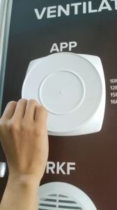Cửa gió CẤP nhựa điều chỉnh lưu lượng mặt bích Era - APP - Hàng Nhập Khẩu
