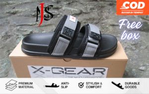 Sandal Slip On Pria Ban 2 X-Gear Free Box