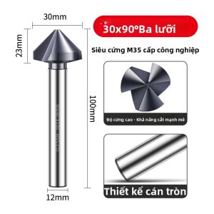 SONGQI | Công Cụ Gọt Vát 90 Độ Cho Thép Không Gỉ