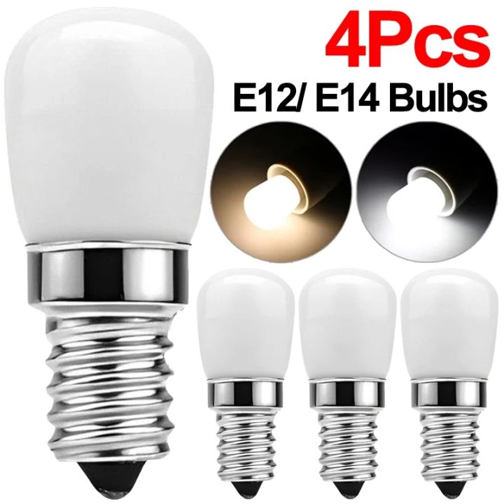 E14 E12 LED Light Bulb Refrigerator Mini Lamp AC 220V SMD2835