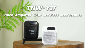 TNW Y27 Mini Portable Voice Amplifier Megaphone Booster With Wireless Lapel Mic & Wired For Teacher