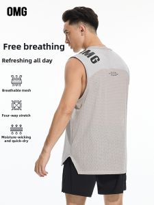 omg | Áo Thun Đào Tạo Chạy Bộ Thoáng Khí Rộng Rãi