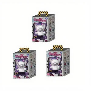 ตุ๊กตาสติทช์ ซีรีส์ Genz Street แบบกล่องสุ่ม ของเล่นตุ๊กตาการ์ตูนน่ารัก ของตกแต่งโต๊ะทำงาน ของสะสม