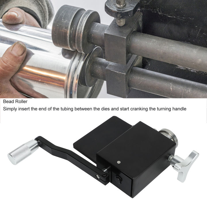 Intercooler Pipe Bead Form Roller Machine Steel Tube Pipe Beading Tool