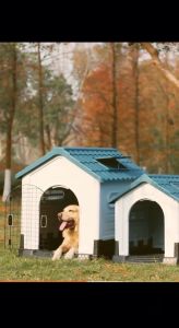 บ้านสุนัข ขนาดใหญ่ กลางแจ้งกันฝน บ้านสุนัข กันแดด ฝน ลมหนาว บ้านสัตว์เลี้ยง บ้านสุนัขกลางแจ้ง