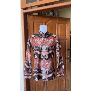 Jayabaya Batik ZAIN Kemeja Katun Furing Lengan Panjang