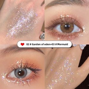 MONLEYTA | Long-lasting Shiny Pearl Liquid Eyeshadow Highlighter One Tear Drop Enhance Glow Natural Look Eye Makeup For All Skin Types