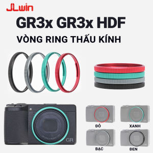 Decor trang trí máy ảnh Ricoh GR3x GR3x HDF vòng ring gắn ống kính lens