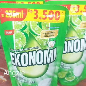 Harga 3 pouch Sabun Ekonomi cairan Pencuci piring 235 ml