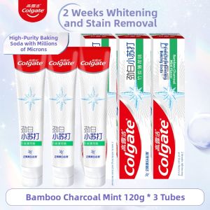 Colgate | Extra Whitening Baking Soda Toothpaste with Jasmine White Tea Bamboo Charcoal Peppermint and American Lavender