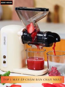 Máy ép trái cây máy ép chậm vắt kiệt bã đến 99% dễ dàng tháo lắp vệ sinh. Thiết kế máy nhỏ gọn phù hợp cho góc bếp xinh xắn. Bảo hành 2 năm lỗi đổi mới trong 7 ngày đầu nhấn sản phẩm