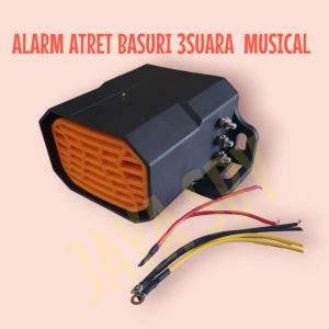 ALARM MUNDUR HORN ATRET 3SUARA BASURI 12V 24V