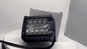 Đèn LED Thanh 4 Inch Kết Hợp Chiếu Điểm Và Chiếu Rộng Đèn Sương Mù Đèn Lái Xe Dành Cho Ô Tô Xe Tải Thuyền Xe Địa Hình Xe Máy - 60W IP67 Chiếu Sáng Ngoài Đường