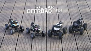 RC Car Alloy Car Body off-road vehicle Remote Control Car for Toys Buggy High speed Trucks Off-Road Monster RC Trucks Toys for Kids