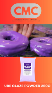 Olives Ube Glaze Powder 250g – Just Add Water! | Sweet Purple Yam Dessert Glaze