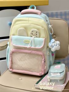 YINHEFANGKE | Aesthetic Ins Japanese Styled Sticker Bag Women School Backpack Large Capacity