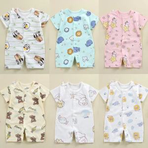 Tagkita | Summer Lightweight Cotton Baby Sleepwear Romper