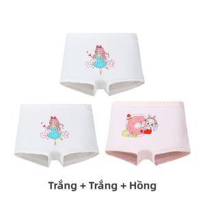 MiiOW | Quần lót trẻ em cotton nguyên chất mùa hè mỏng thoáng khí quần lót bé gái không để lại dấu vết quần lót trẻ em thoải mái