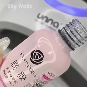 Youth Rose เบสท็อป กุหลาบ เบสกุหลาบ ท็อปเจล เคลือบเล็บเจล เบสโค้ท ท็อปโคทเล็บ15ml/ขวด