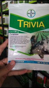 Fungisida Trivia 73WP 50gr Fluopikolid 6% Propineb 66.7% Pengendali Penyakit Pada Tanaman