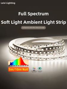 NVC | Self-adhesive 24V COB LED Strip Light with Silicone Soft Wire
