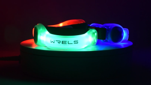 WRELS LED Running Arm Band Light Reflective Armband USB Rechargeable #1206