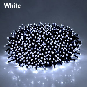 1000-10LEDS Christmas Lights LED String Garland Fairy Light Waterproof Outdoor Indoor For Lawn Tree Street Halloween Decoration