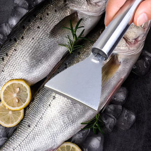 【On Sale】Fish Scale Remover Stainless Steel Fish Scale Remover Cleaner Scraper Kitchen Peeler Tool