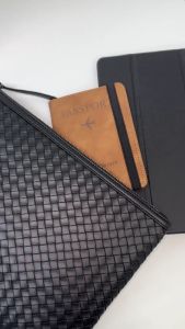 Clutch Bag Lelaki Soft Phone Tablet Bag Ipad Bag Business Bag Wallet Lelaki PU Leather High Quality Beg Lelaki (W-056)