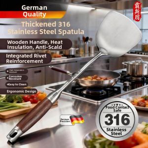 BASITU | 316 Stainless Steel Thickened Cooking Spoon Set
